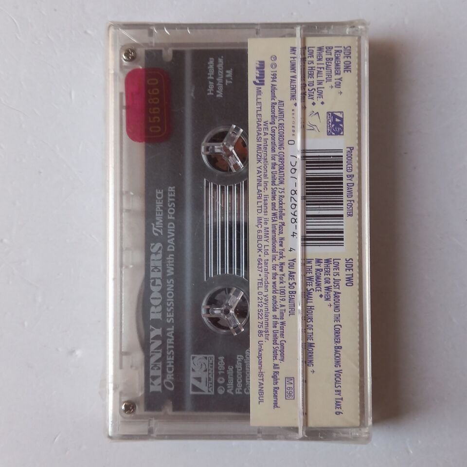 KENNY ROGERS - ORCHESTRAL SESSIONS WITH DAVID FOSTER - TIMEPIECE (1994) - KASET SIFIR