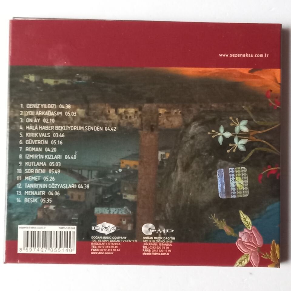 SEZEN AKSU – DENİZ YILDIZI (2008) - CD DIGIPAK 2.EL