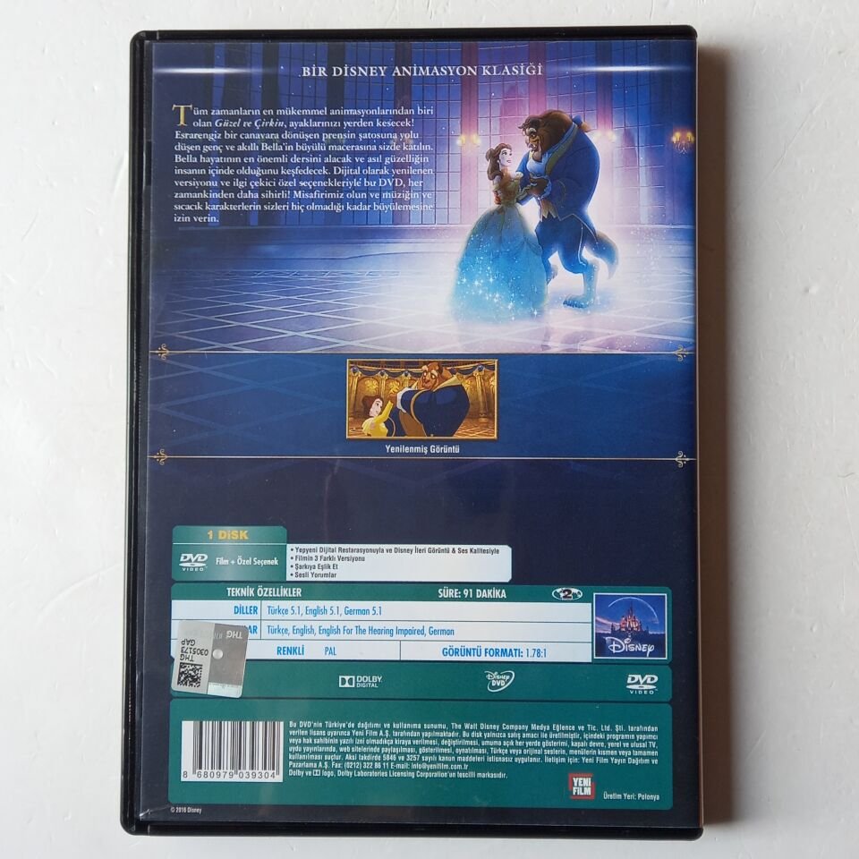 GÜZEL VE ÇİRKİN - DVD 2.EL