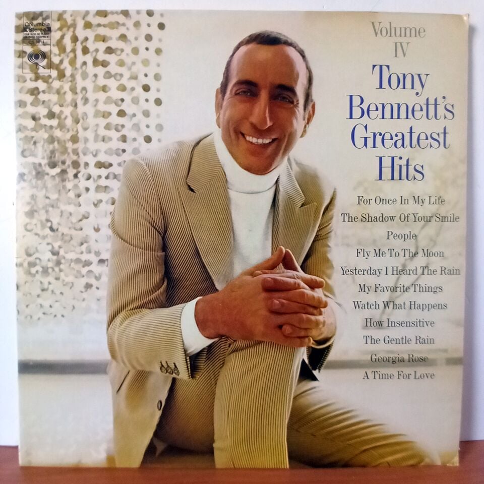 TONY BENNETT – TONY BENNETT'S GREATEST HITS VOLUME IV (1969) - LP 2.EL PLAK