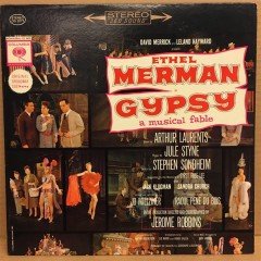 GYPSY - ETHAL MERMAN - BROADWAY CAST - LP 2.EL PLAK