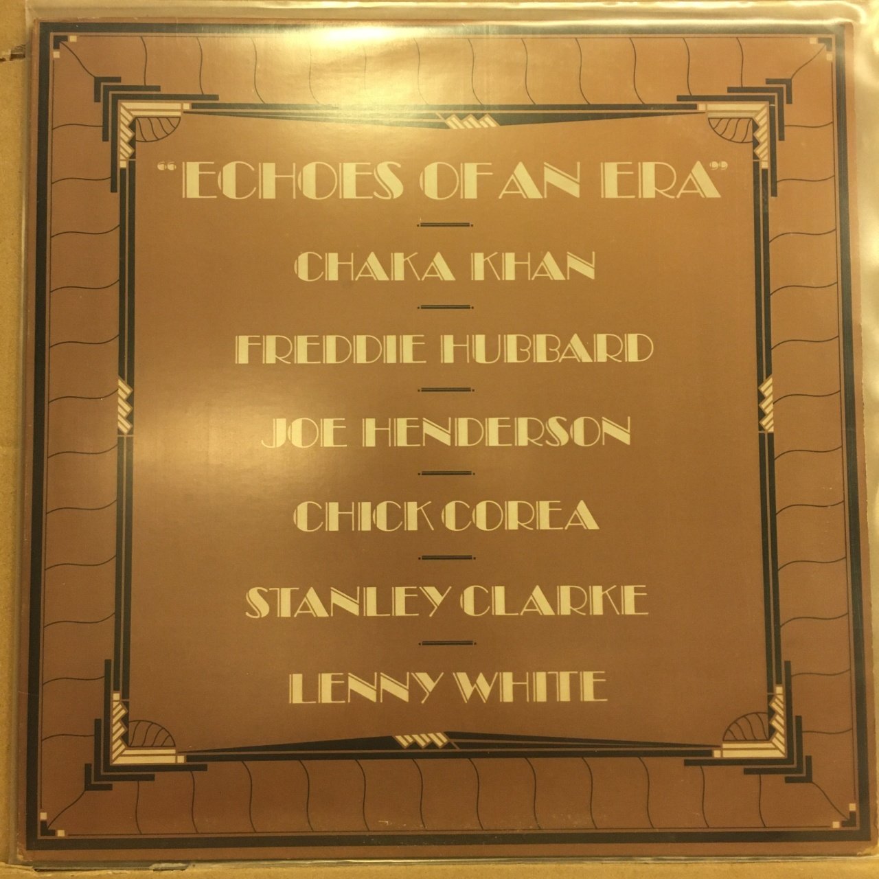 ECHOES OF AN ERA - CHAKA KHAN, FREDDIE HUBBARD, JOE HENDERSON, CHICK COREA, STANLEY CLARKE, LENNY WHITE (1982) - PLAK 2.EL