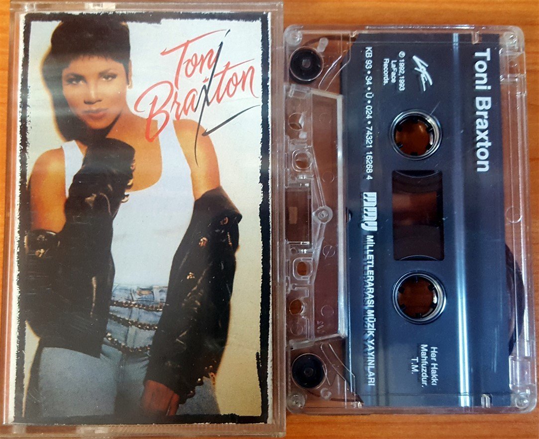 TONI BRAXTON - TONI BRAXTON (1993) MMY CASSETTE MADE IN TURKEY ''USED''