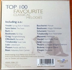 TOP 100 FAVOURITE CLASSICAL MELODIES / VIVALDI BACH MOZART CHOPIN BIZET SATIE 5CD 2.EL