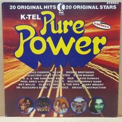 PURE POWER / ALICE COOPER, HEART, DOOBIE BROTHERS, PAUL ANKA, WAR, DAVID DUNDAS, DIANA ROSS (1973) - LP 2.EL PLAK