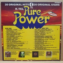 PURE POWER / ALICE COOPER, HEART, DOOBIE BROTHERS, PAUL ANKA, WAR, DAVID DUNDAS, DIANA ROSS (1973) - LP 2.EL PLAK