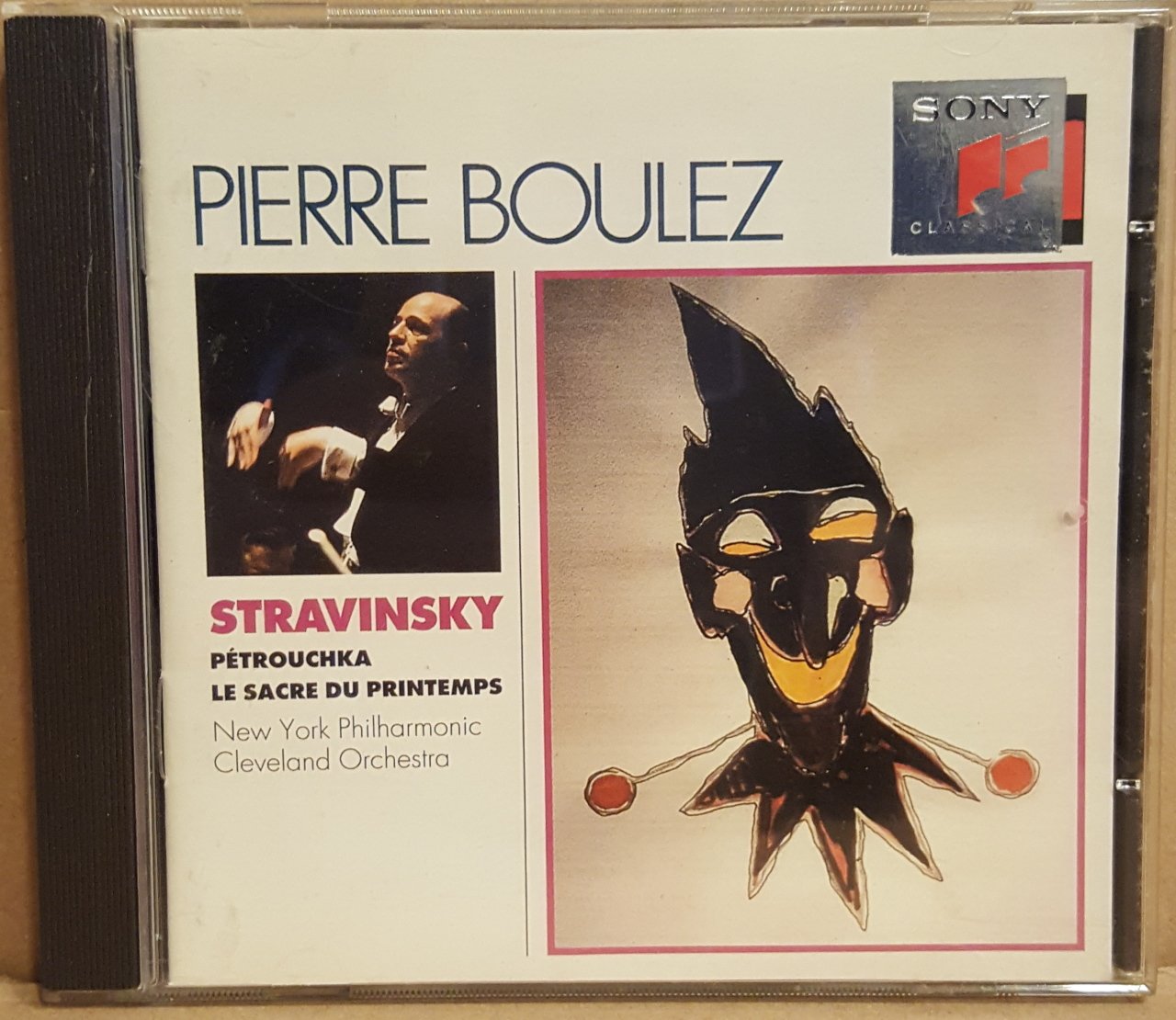 STRAVINSKY - PETROUCHKA / LE SACRE DU PRINTEMPS / PIERRE BOULEZ (1994) - CD 2.EL