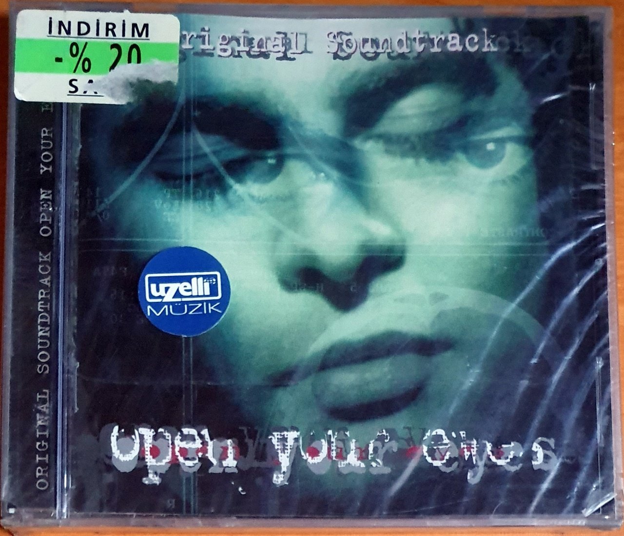OPEN YOUR EYES SOUNDTRACK / SNEAKER PIMPS, MASSIVE ATTACK, SMOKE CITY, THE WALKABOUTS, SIDE EFFECTS (1998) - CD 2.EL