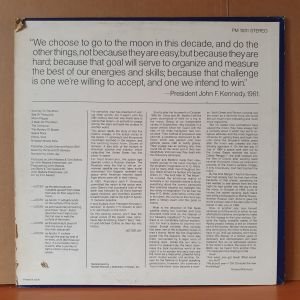 JOURNEY TO THE MOON / RECORDED LIVE ON EARTH, IN SPACE, ON THE MOON - LP 2.EL PLAK