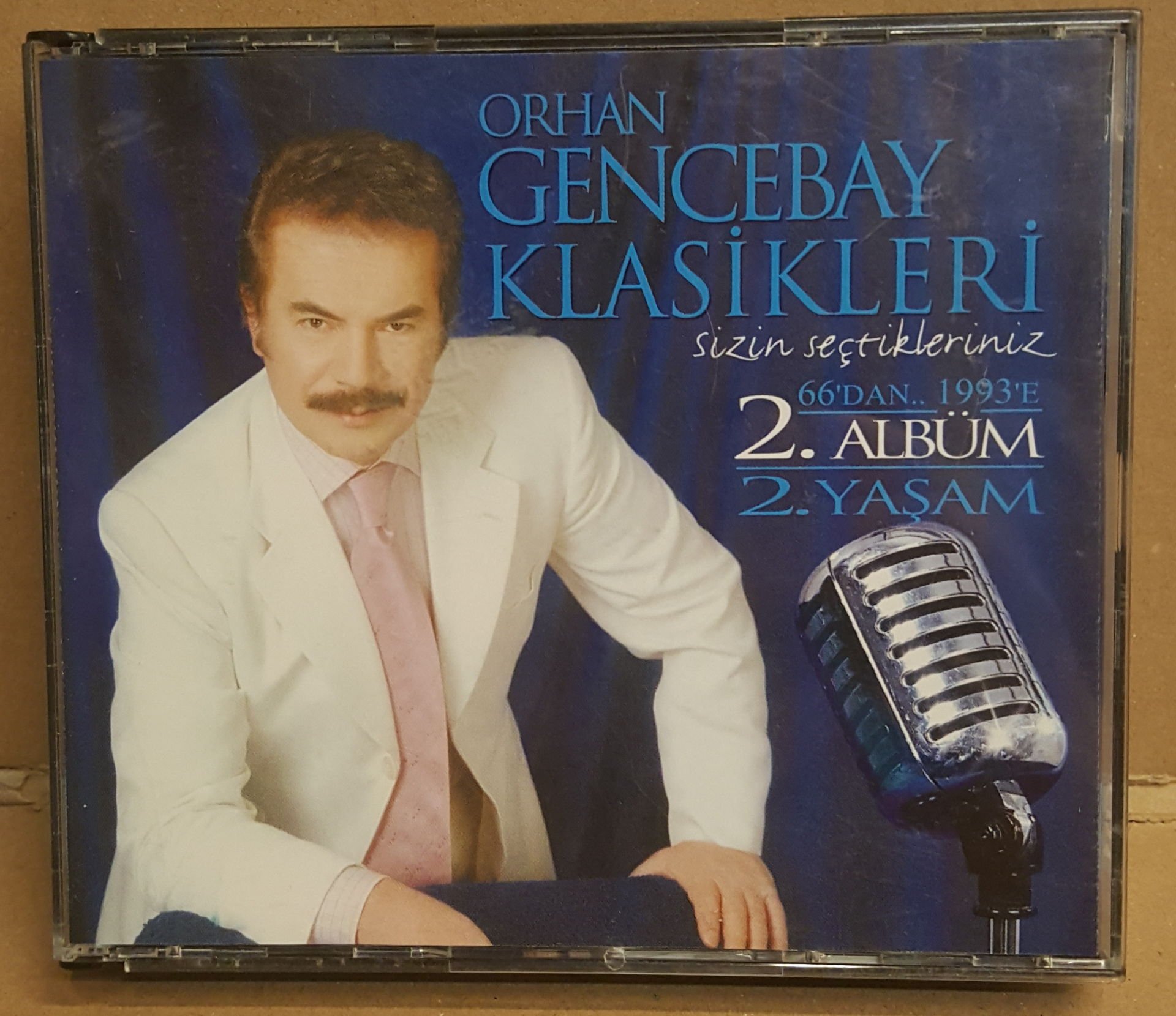 ORHAN GENCEBAY - KLASİKLERİ 2 / SİZİN SEÇTİKLERİNİZ - 2CD 2.EL