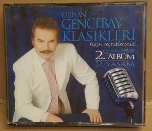 ORHAN GENCEBAY - KLASİKLERİ 2 / SİZİN SEÇTİKLERİNİZ - 2CD 2.EL