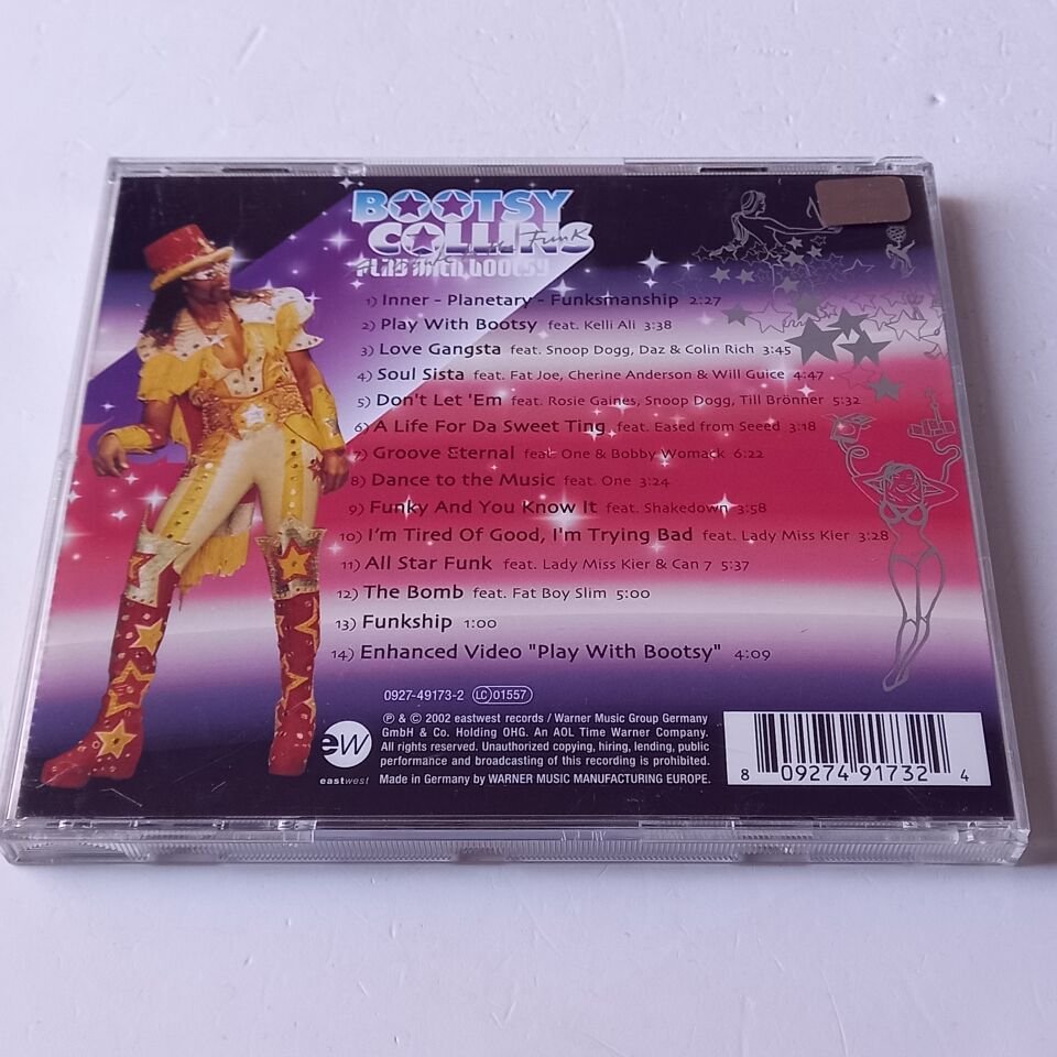 BOOTSY COLLINS – PLAY WITH BOOTSY / A TRIBUTE TO THE FUNK (2002) - CD 2.EL