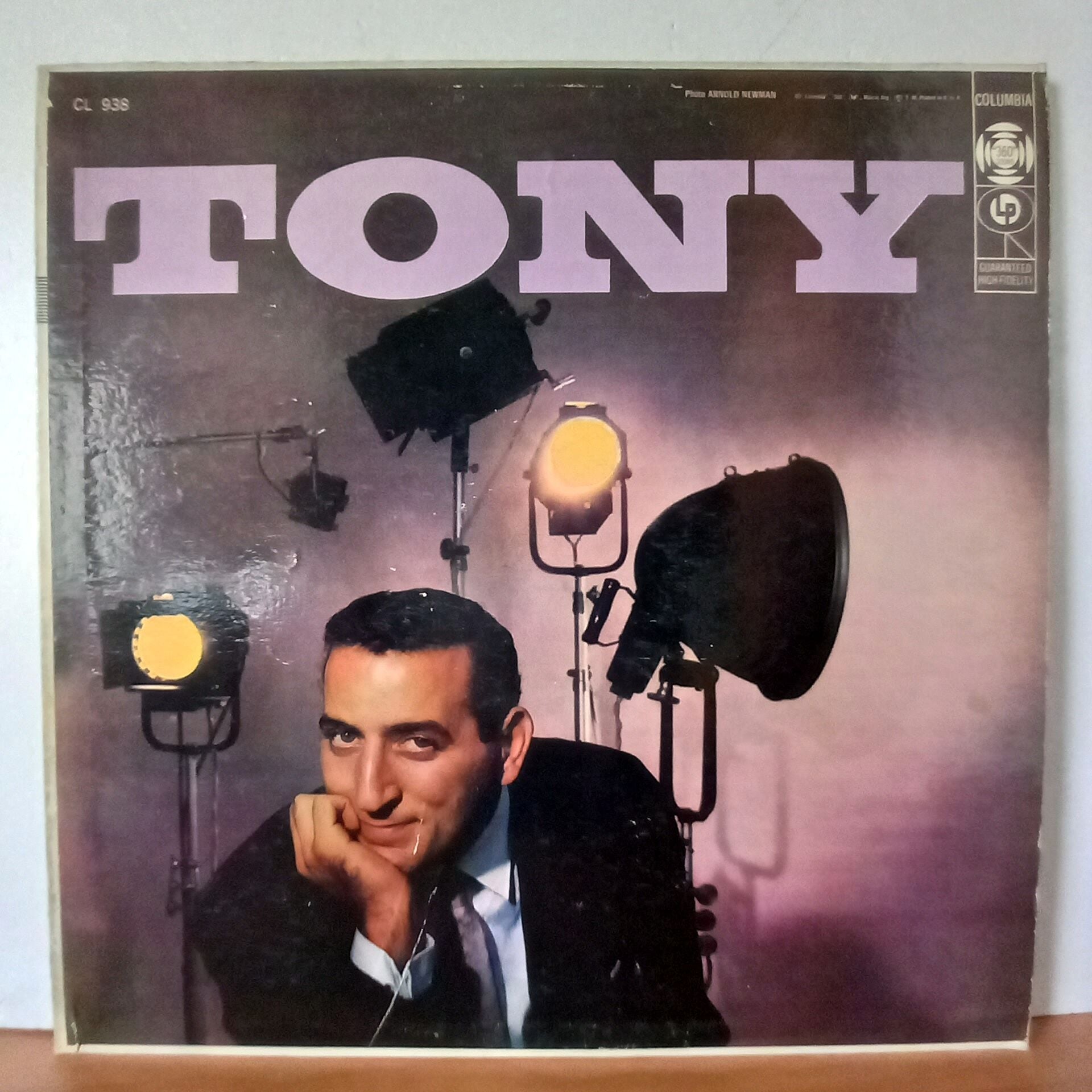 TONY BENNETT – TONY (1957) - LP 2.EL PLAK