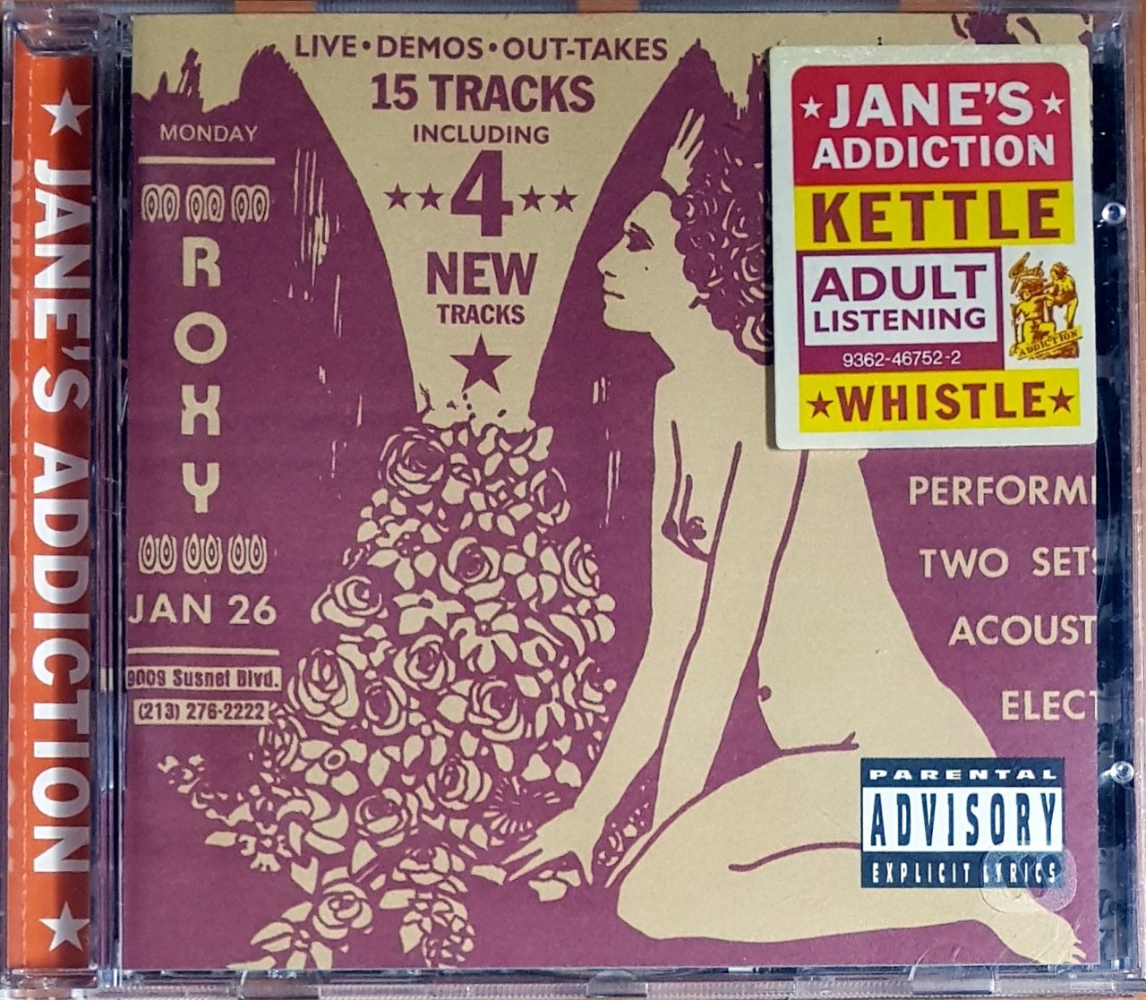 JANE'S ADDICTION - KETTLE WHISTLE (1997) CD 2.EL
