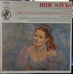 VILLA-LOBOS: BACHIANAS BRASILEIRAS NO.5, ARIAS FROM LA TRAVIATA, MANON..., BIDU SAYÃO - PLAK 2.EL