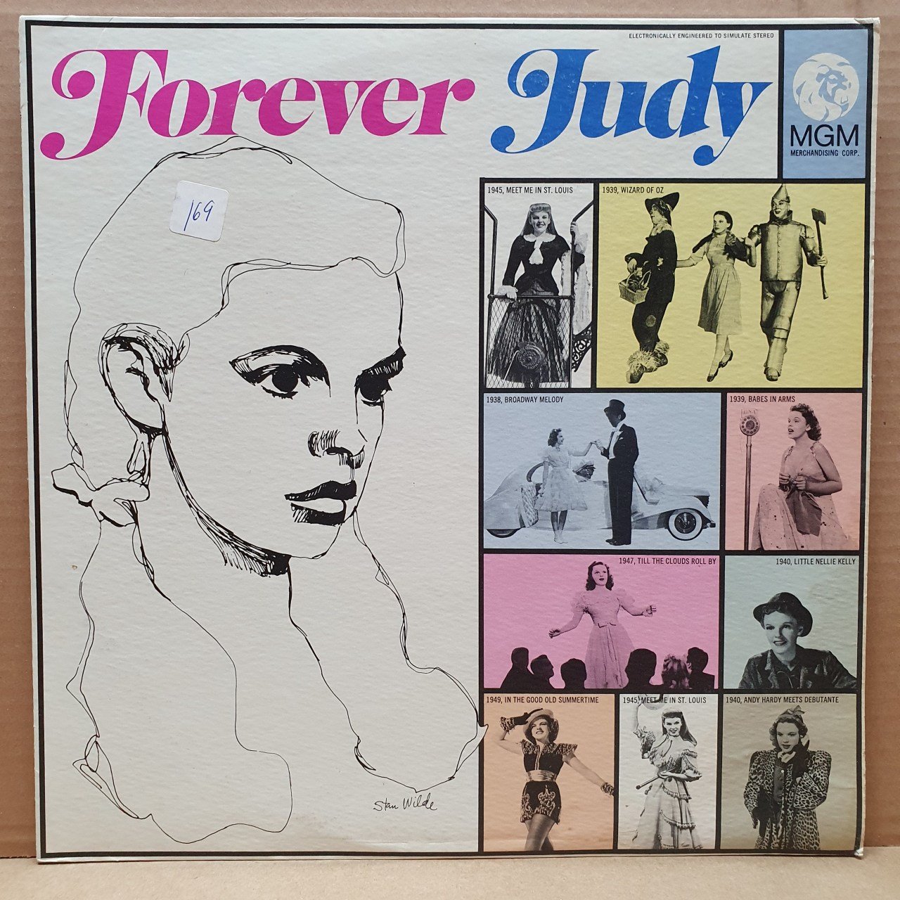JUDY GARLAND - FOREVER JUDY (1969) - LP 2.EL PLAK