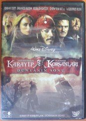 KARAYİP KORSANLARI DÜNYANIN SONU - PIRATES OF THE CARIBBEAN AT WORLD'S END - JOHNNY DEPP - ORLANDO BLOOM - KEIRA KNIGHTLEY - DVD 2.EL