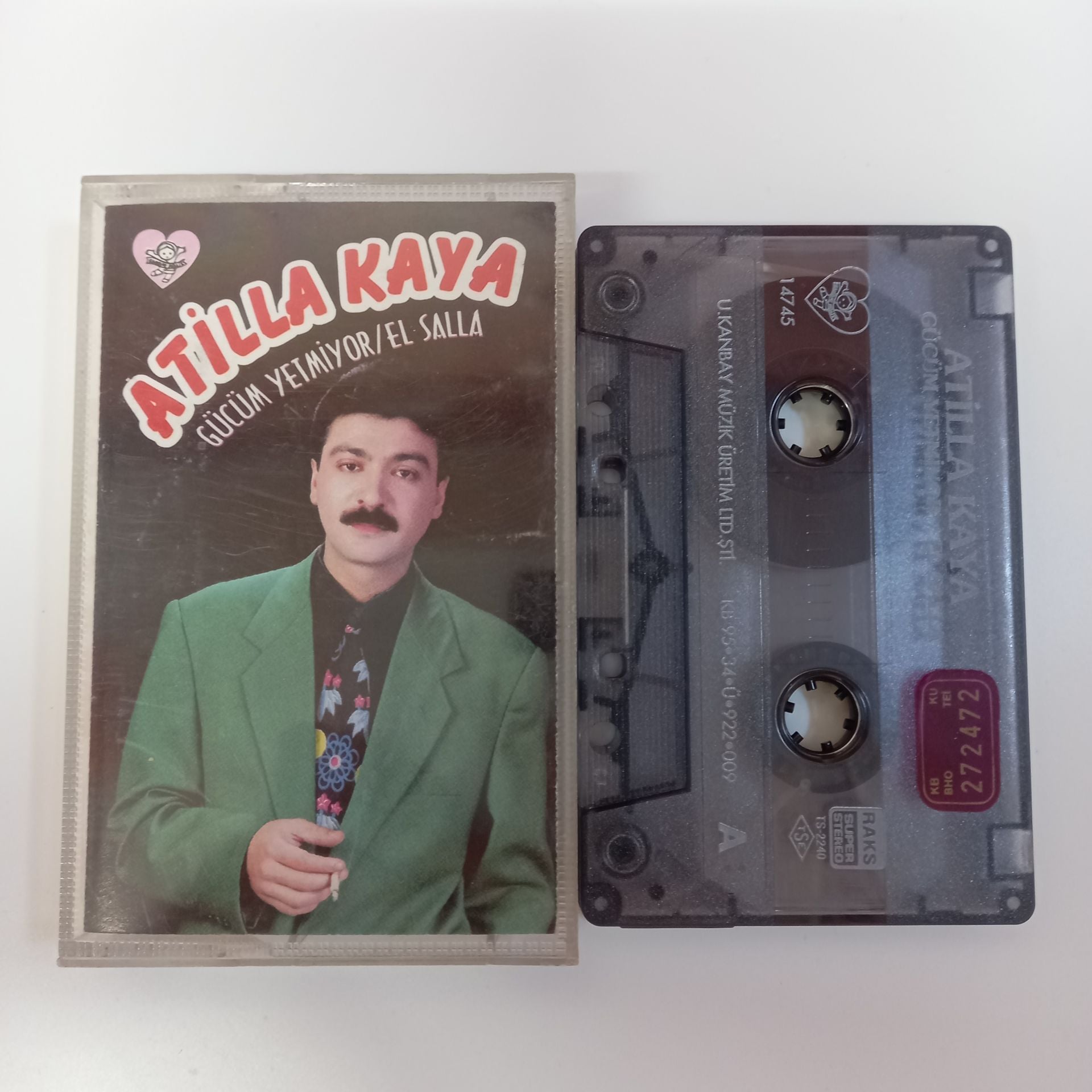ATİLLA KAYA - GÜCÜM YETMİYOR / EL SALLA (1995) - KASET 2.EL