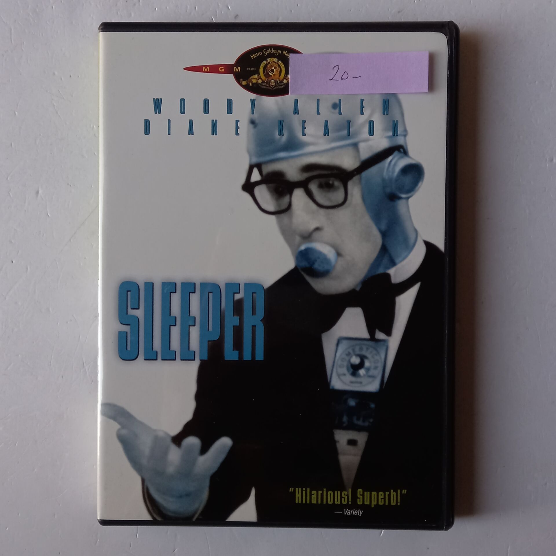 SLEEPER - WOODY ALLEN, DIANE KEATON - DVD 1.BÖLGE 2.EL