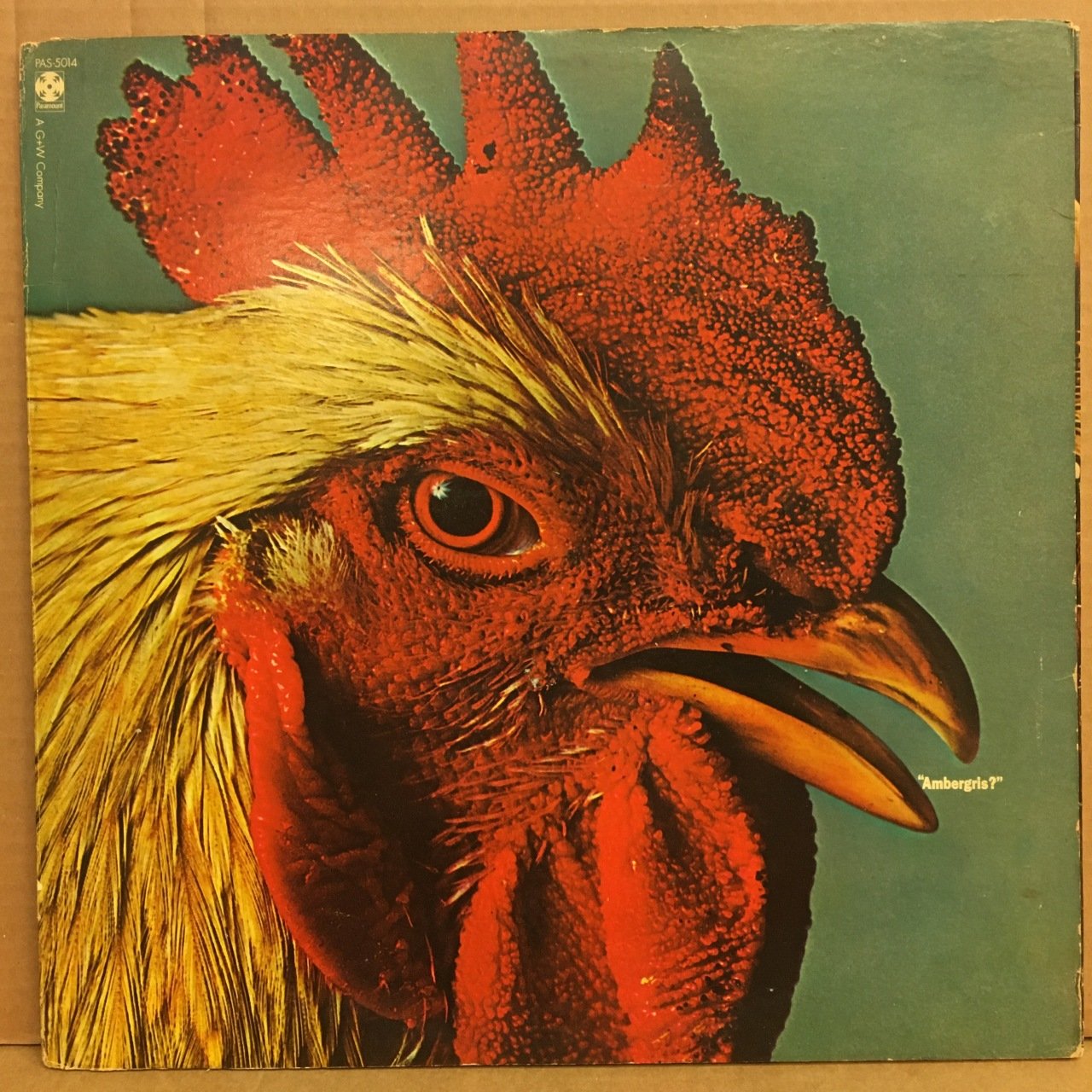 AMBERGRIS 1970 2.EL PLAK