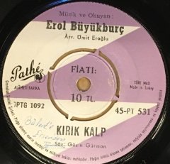EROL BÜYÜKBURÇ - GÖZLERİME İYİCE BAK / KIRIK KALP 7'' 45 DEVİR