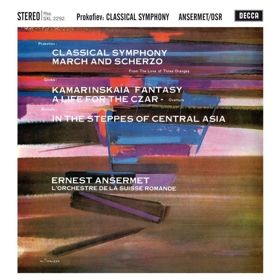 PROKOFIEV: CLASSICAL SYMPHONY, GLINKA, BORODIN - LP SFR