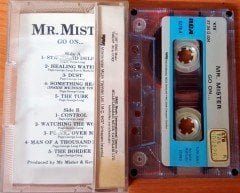 MR. SISTER - GO ON (1987) MMY CASSETTE MADE IN TURKEY ''USED'' PAPER LABEL