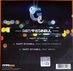 EGE ÇUBUKÇU - PARTİ İSTANBUL (2012) DSM SINGLE CD 2.EL