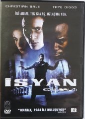 İSYAN - EQUILIBRIUM - CHRISTIAN BALE - TAYE DIGGS - DVD 2.EL