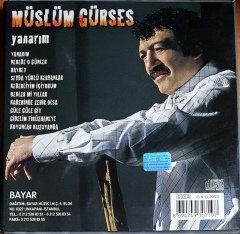 MÜSLÜM GÜRSES - YANARIM (2003) BAYAR CD+KASET 2.EL