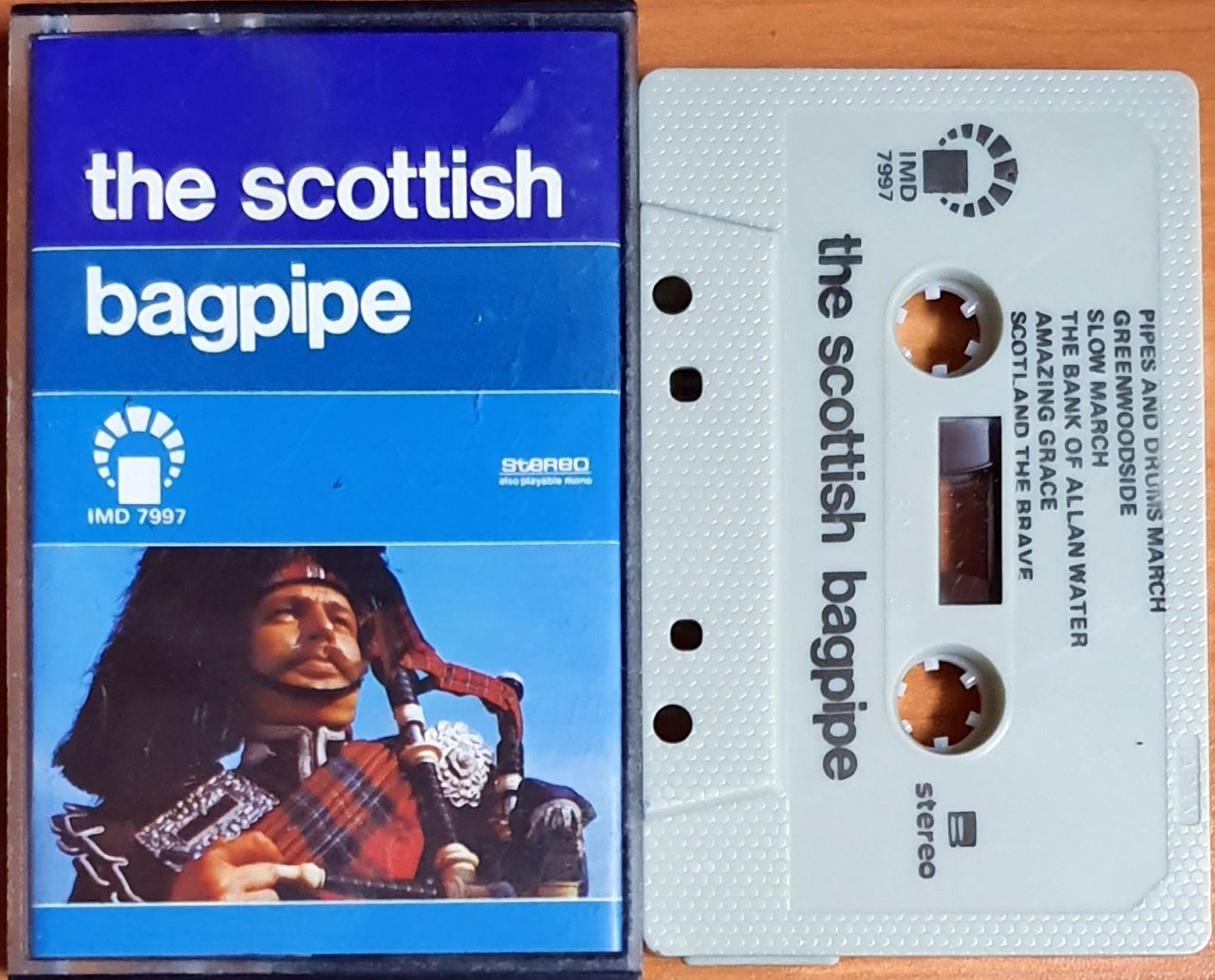THE SCOTTISH BAGPIPE - KASET IMD MADE IN SAUDI ARABIA 2.EL
