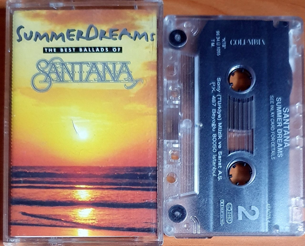 SANTANA - SUMMERDREAMS / THE BEST BALLADS - KASET 2.EL