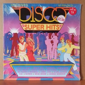 DISCO SUPER HITS / GLORIA GAYNOR, BLONDIE, GONZALES, MELBA MOORE, ARPEGGIO (1979) - LP DÖNEM BASKISI SIFIR PLAK