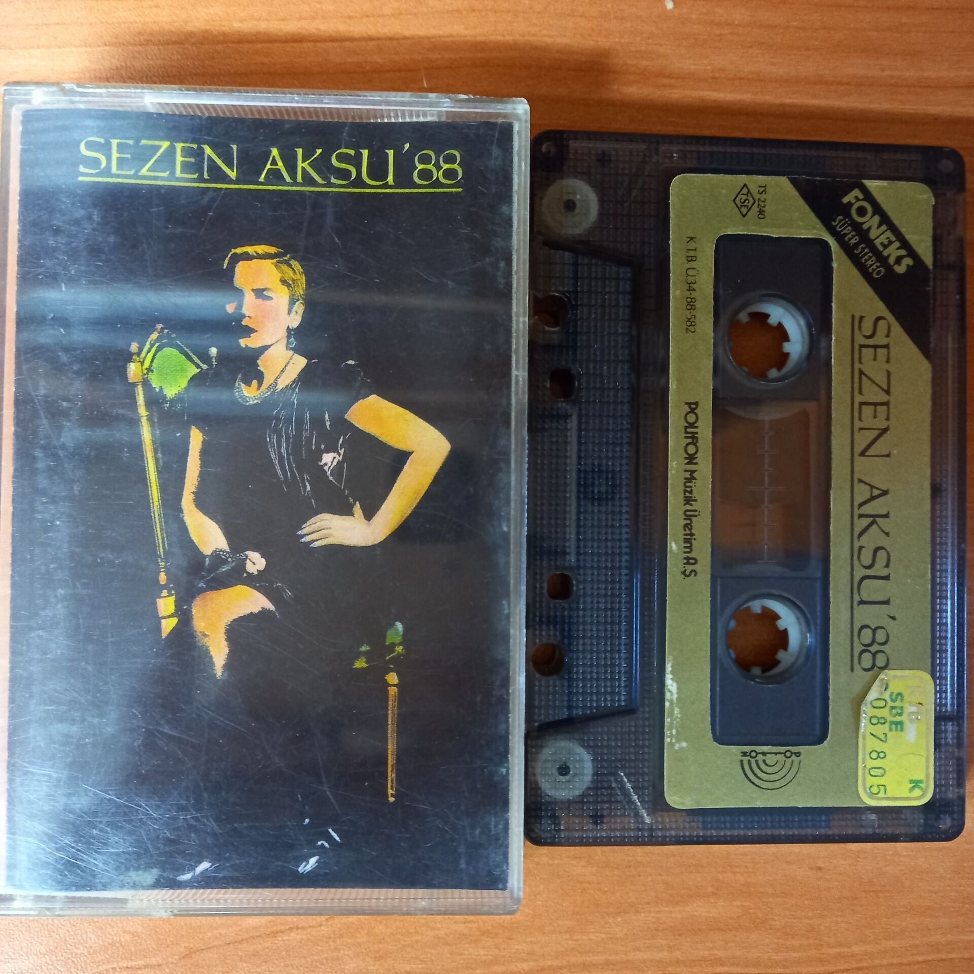 SEZEN AKSU - SEZEN AKSU '88 (1988) - KASET 2.EL