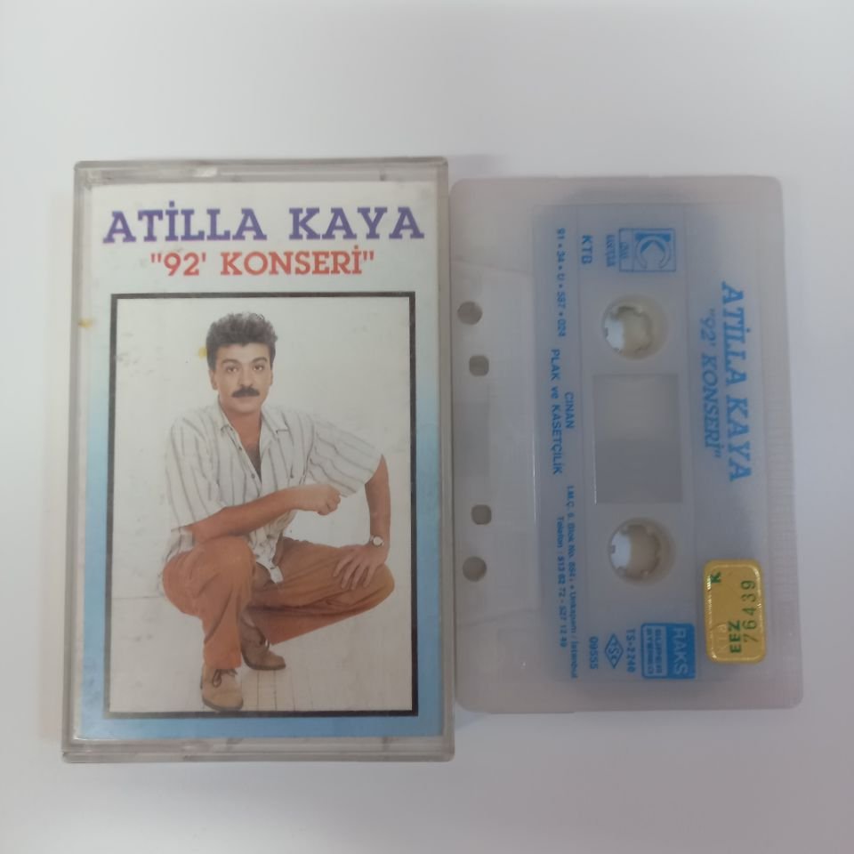 ATİLLA KAYA - '92 KONSERİ (1991) - KASET 2.EL