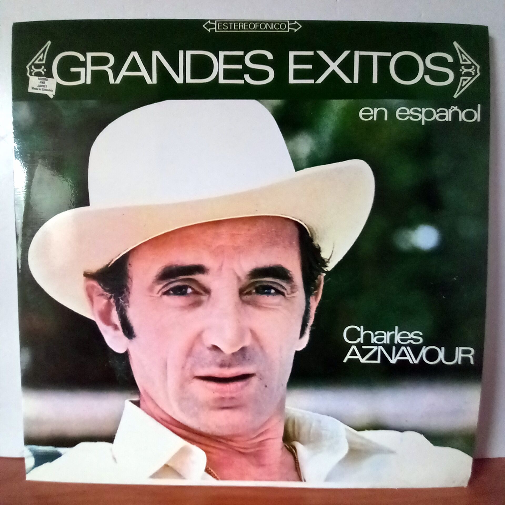 CHARLES AZNAVOUR – GRANDES EXITOS EN ESPANOL (1986) - LP 2.EL PLAK