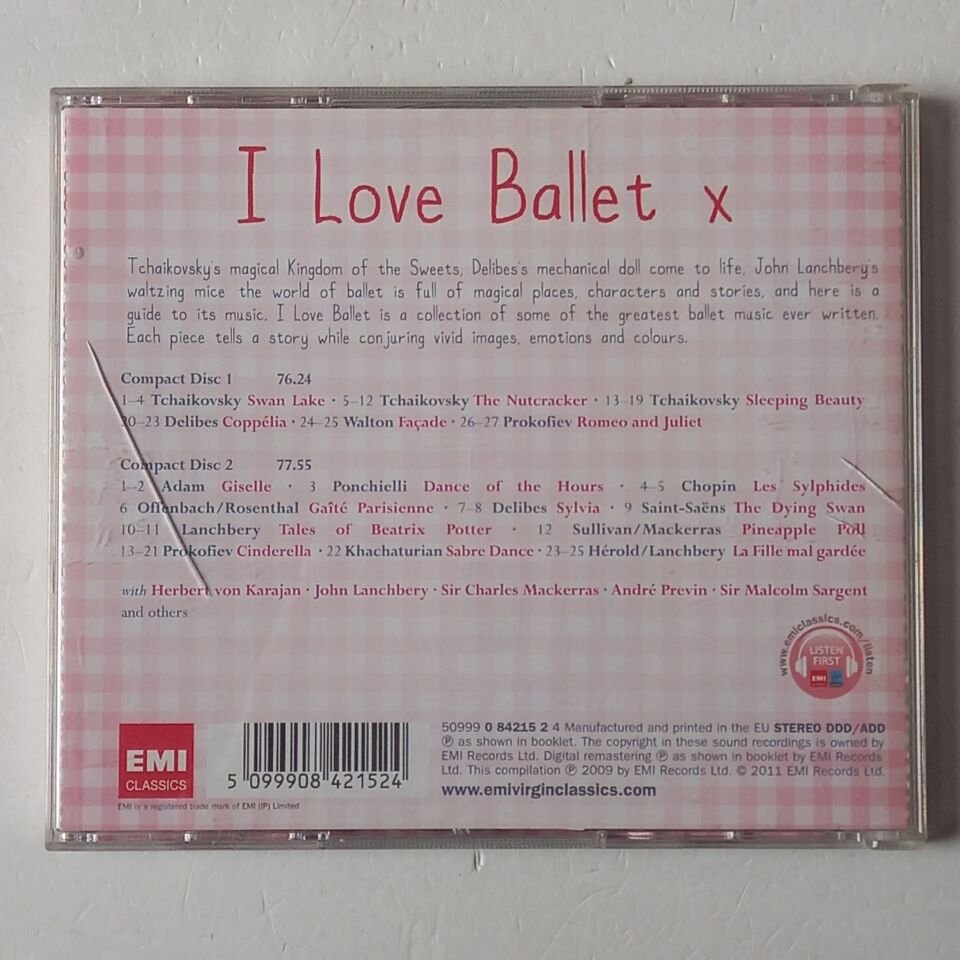 I LOVE BALLET X (2009) - 2CD 2.EL