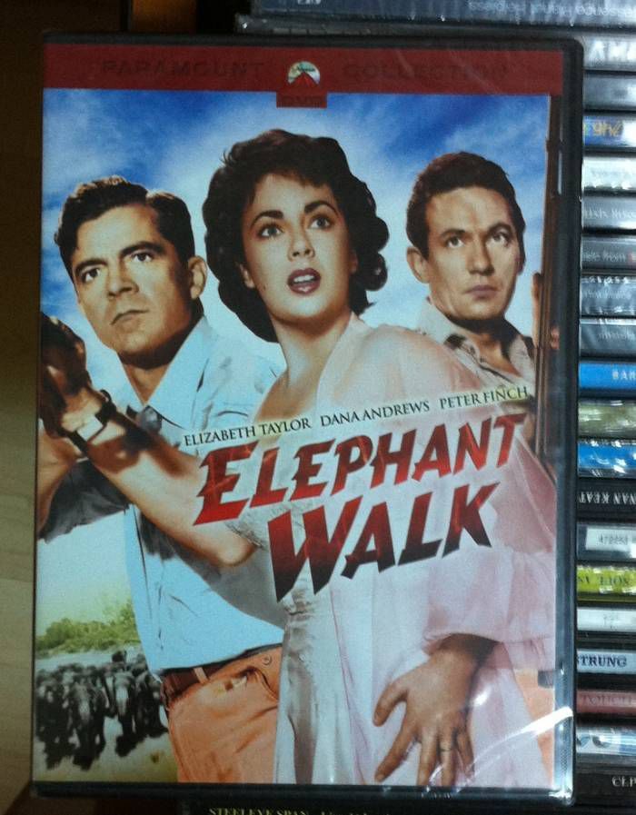 ELEPHANT WALK - ELIZABETH TAYLOR - DANA ANDREWS - DVD SIFIR
