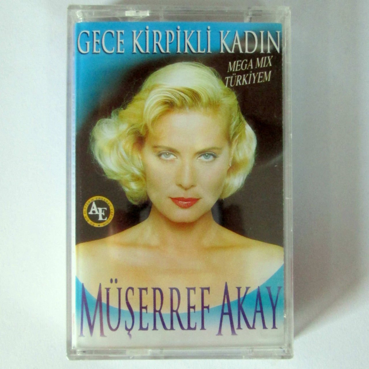 MÜŞERREF AKAY GECE KİRPİKLİ KADIN SIFIR KASET