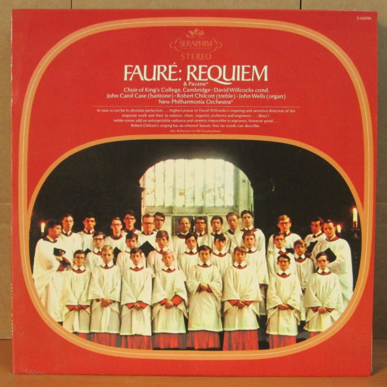 FAURE REQUIEM Choir of King's College - LP 2.EL