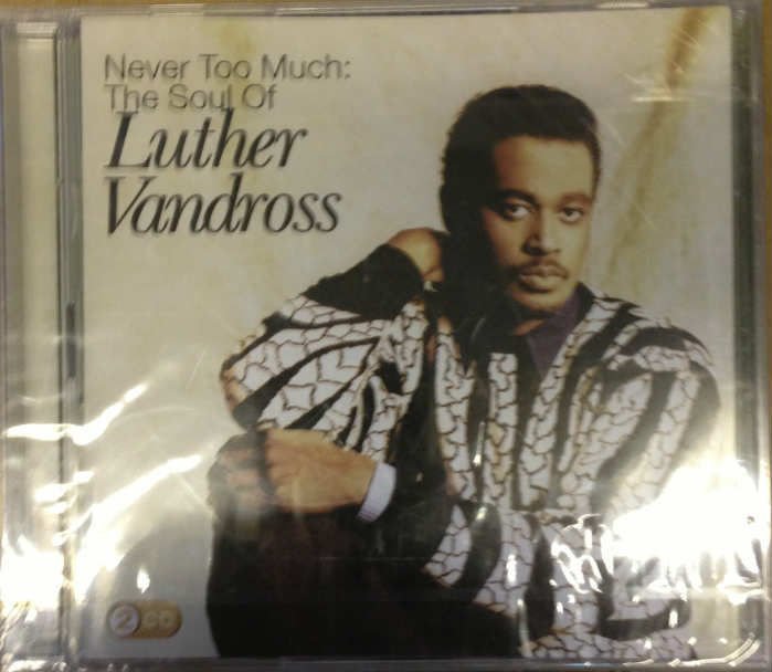LUTHER VANDROSS NEVER TOO MUCH BEST OF 2CD SFR