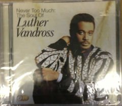 LUTHER VANDROSS NEVER TOO MUCH BEST OF 2CD SFR