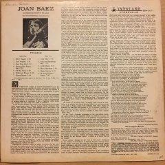 JOAN BAEZ - JOAN BAEZ (1960) - 2.EL PLAK