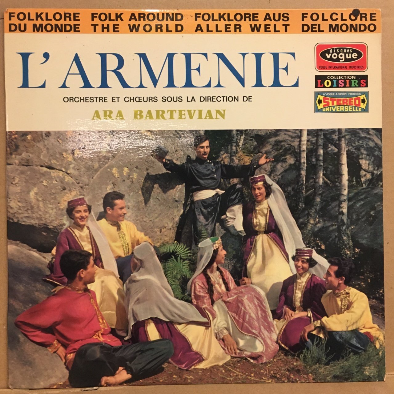 L'ARMENIE ERMENİSTAN FOLK ARA BARTEVIAN