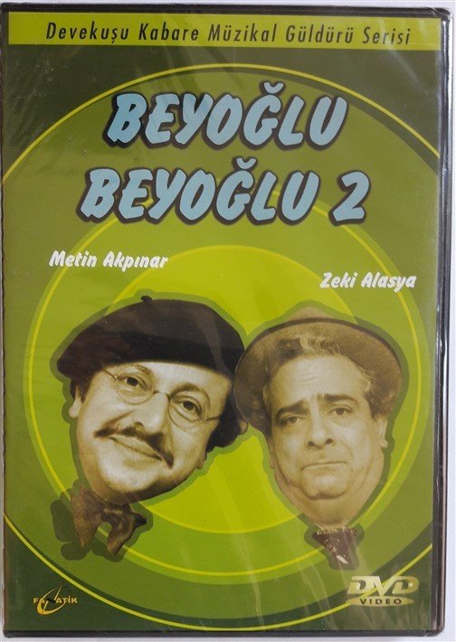 BEYOĞLU BEYOĞLU 2 DEVEKUŞU KABARE - ZEKİ ALASYA - METİN AKPINAR - DVD 2.EL