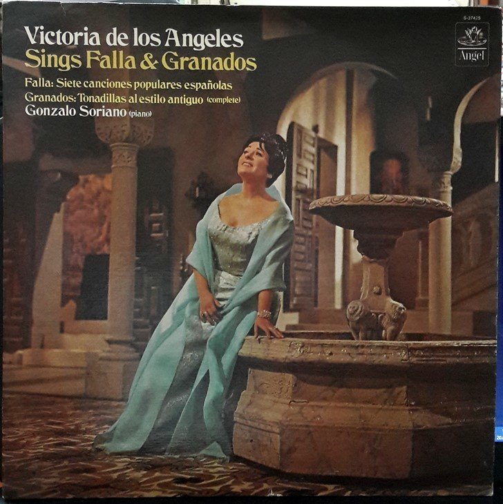 VICTORIA DE LOS ANGELES - SINGS FALLA & GRANADOS - PLAK 2.EL