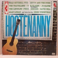 HOOTENANNY NO.3 / THE TRAVELLERS, THE LINCOLNS, TOM GLAZER, DAVID HILL, ALAN LOMAX (1963) - LP 2.EL PLAK