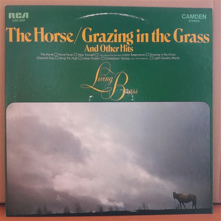 LIVING BRASS - THE HORSE/GRAZING IN THE GRASS (1969) - LP 2.EL PLAK