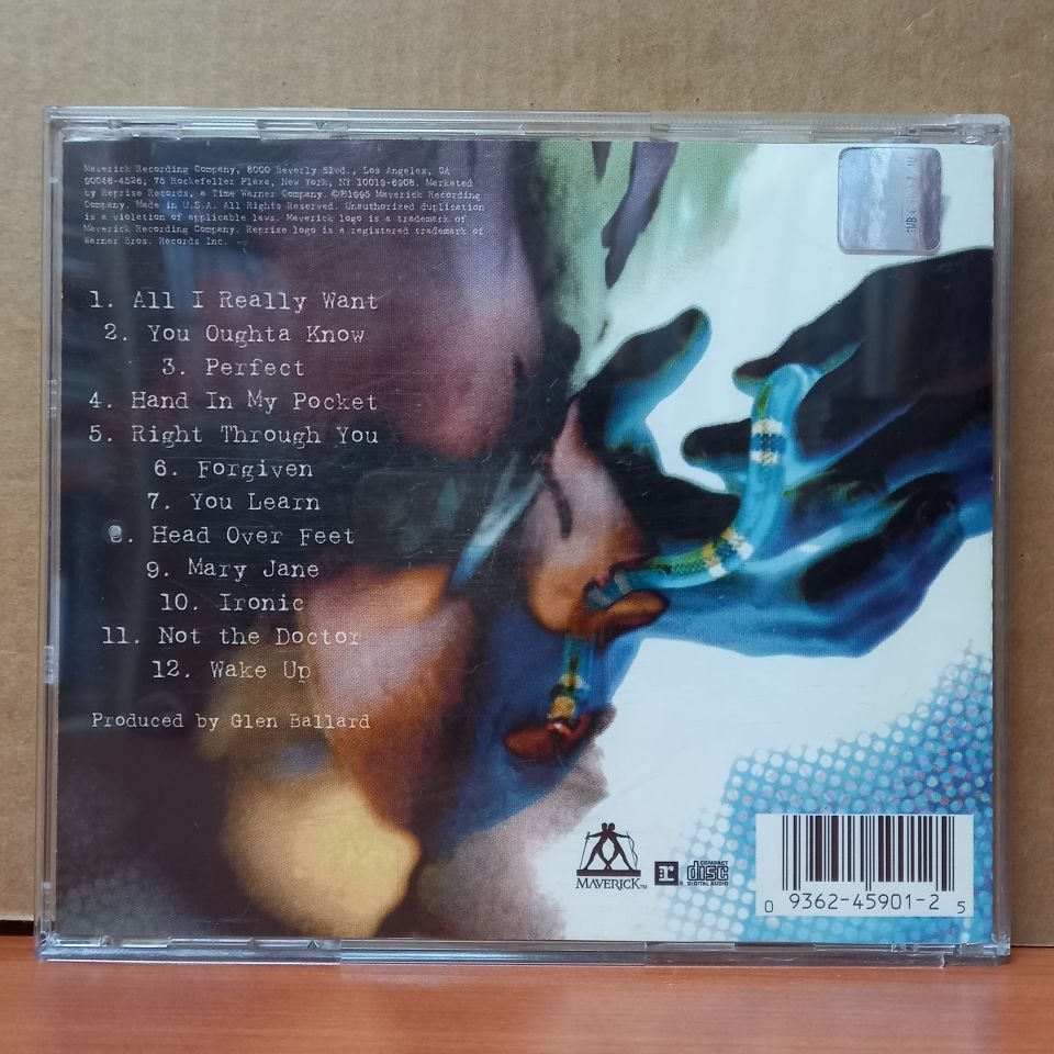 ALANIS MORISSETTE - JAGGED LITTLE PILL (1995) - CD 2.EL