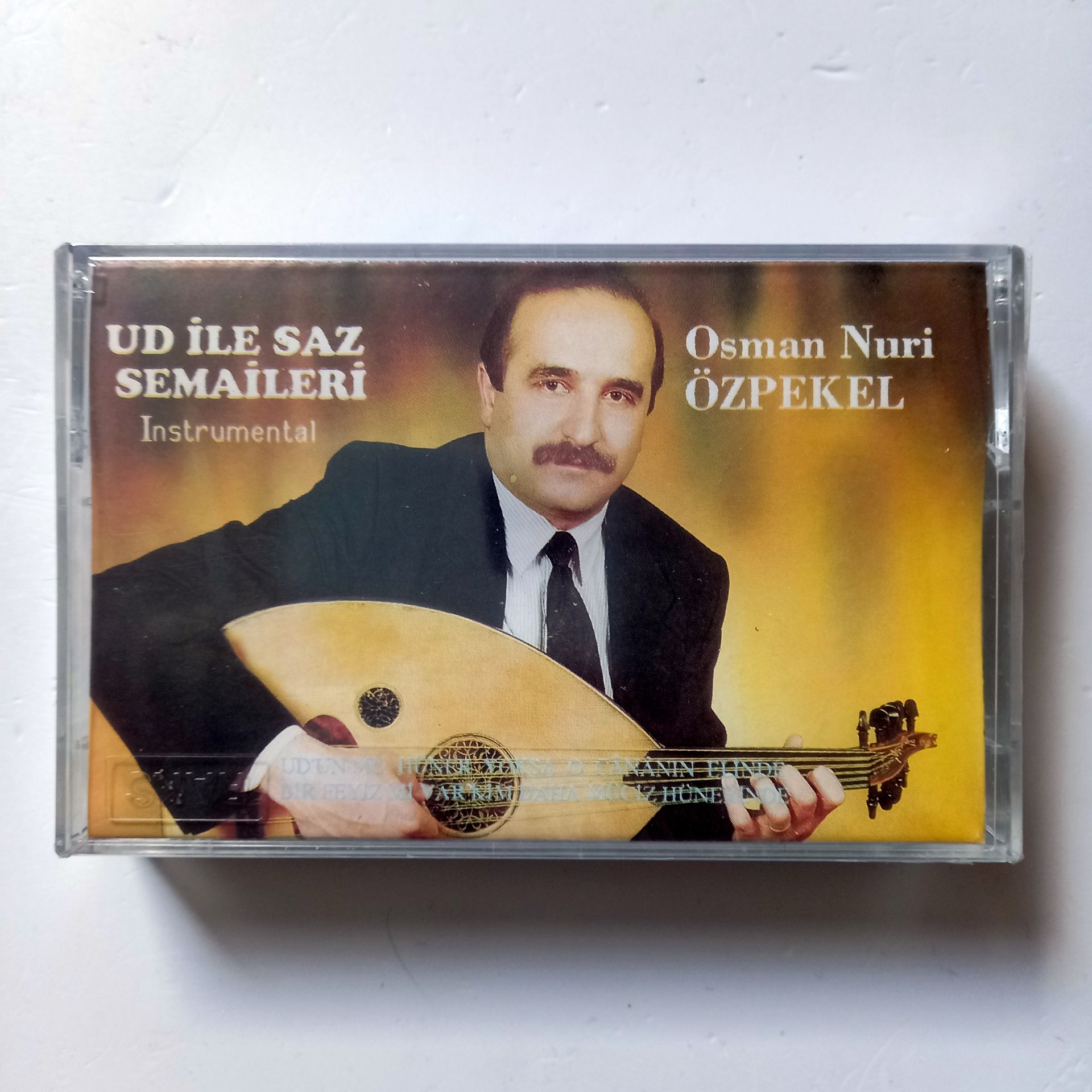 OSMAN NURİ ÖZPEKEL - UD İLE SAZ SEMAİLERİ (1991) - KASET SIFIR